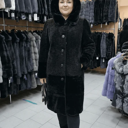 шуба астраган
