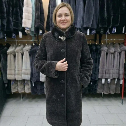 шуба из астрагана